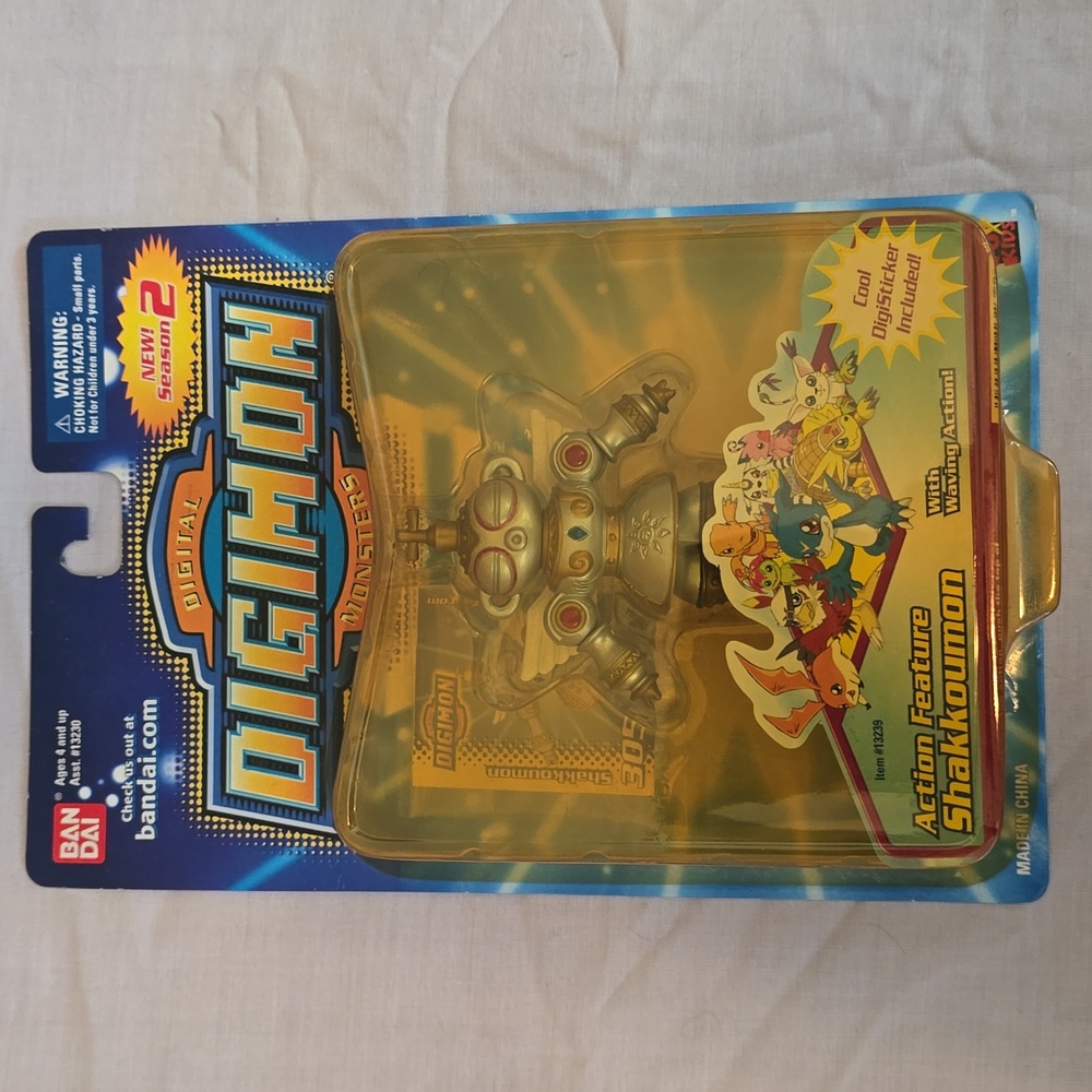 Digimon Season 2 Shakkoumon Action Feature figure